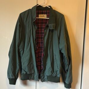 Men’s Vintage Eddie Bauer Zip up flannel Lined jacket